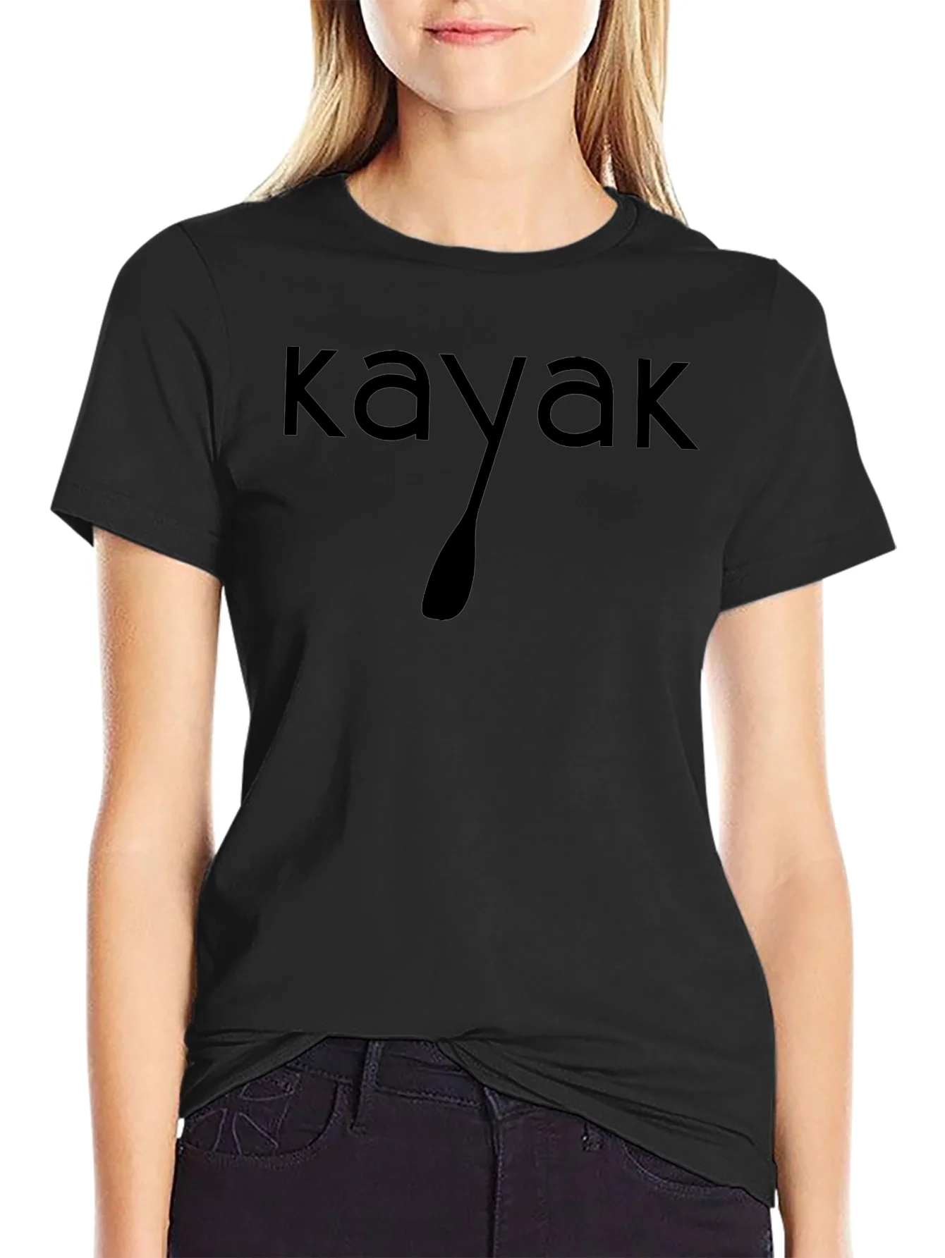 Kayak Graphic Tee - Paddle Design