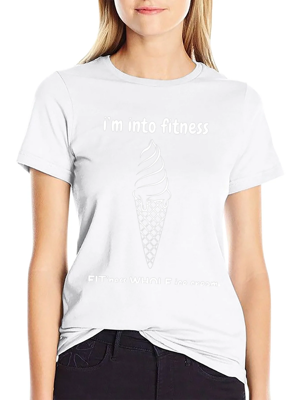 Im Into Fitness Whole Ice Cream T-Shirt