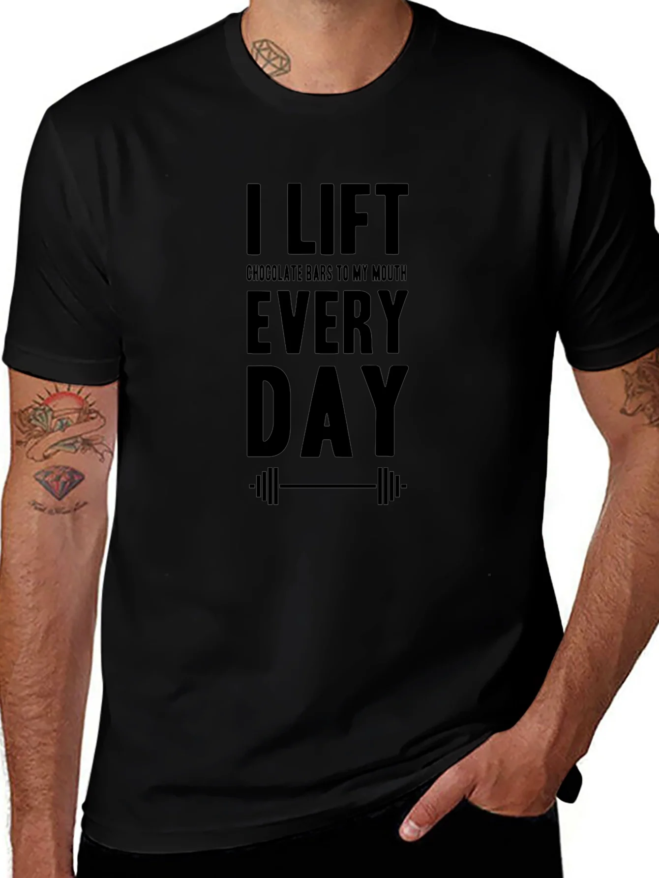Funny Chocolate Bars Gym T-Shirt