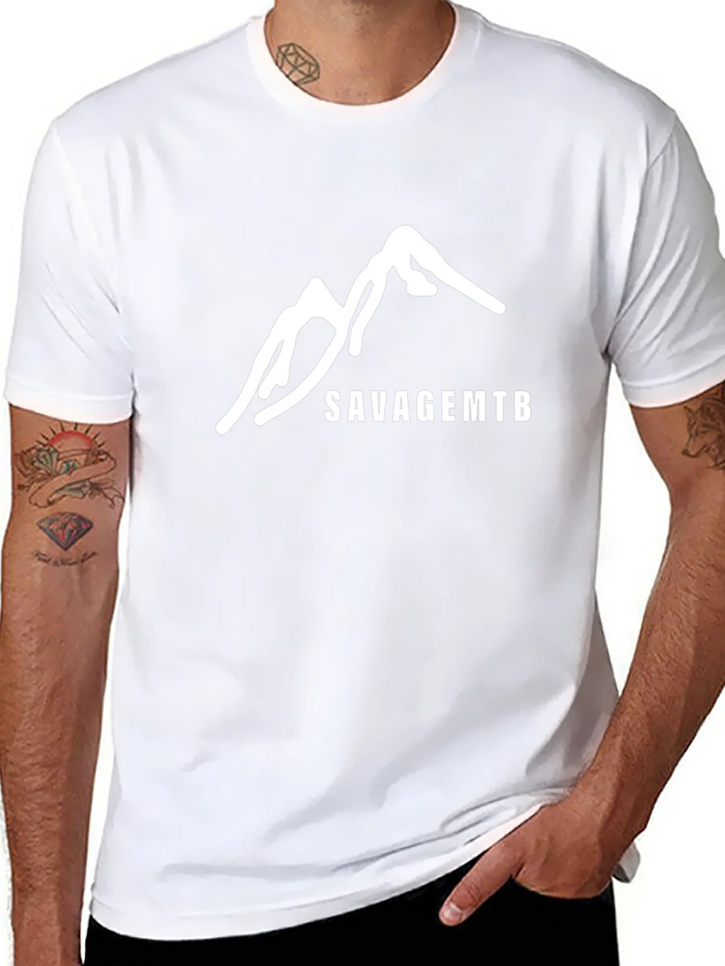 Savage MTB Black T-Shirt