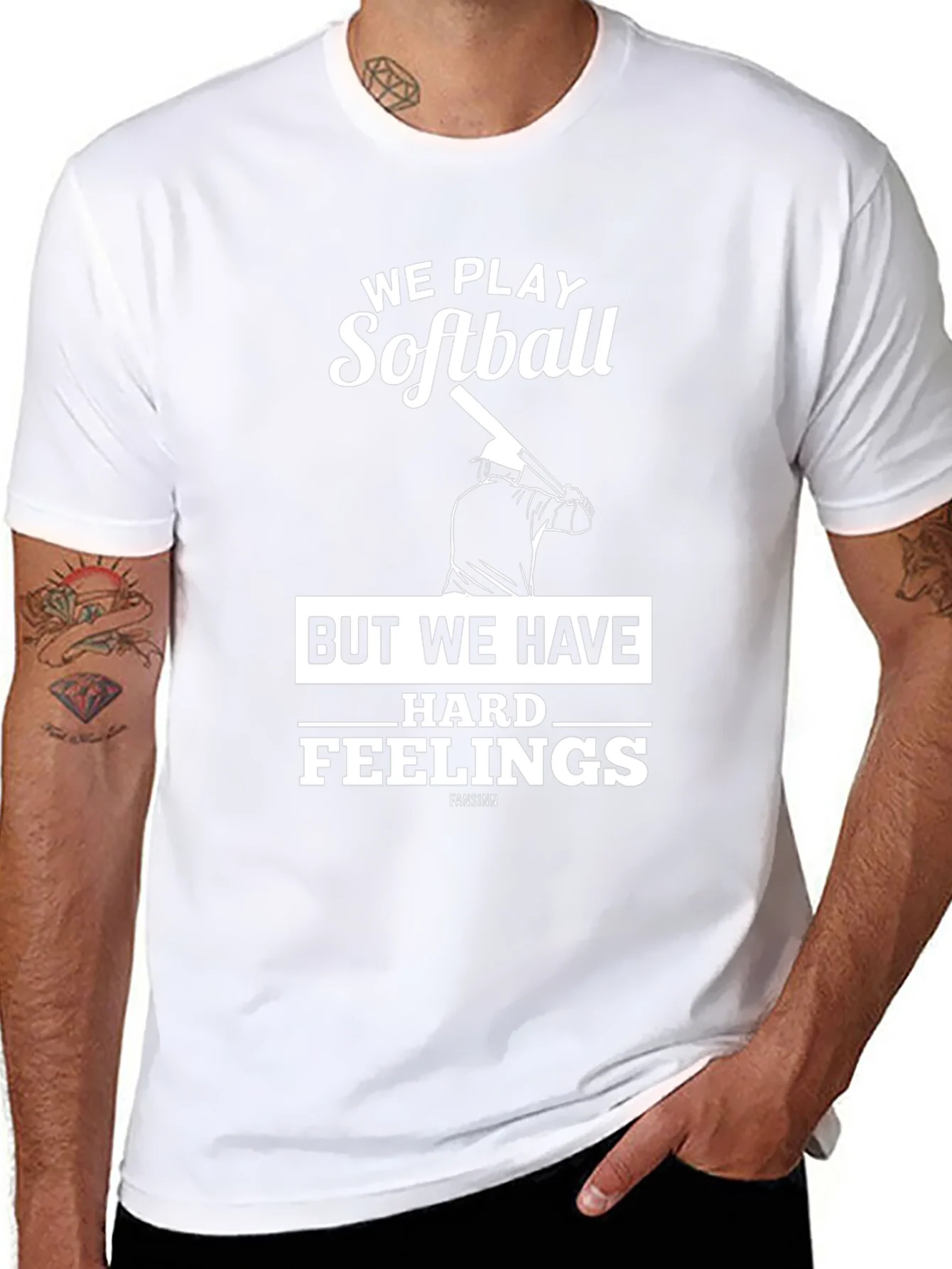 Softball Hard Feelings Graphic T-Shirt