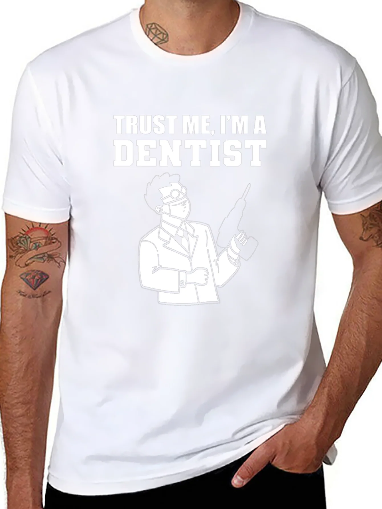 Trust Me Im A Dentist T-Shirt - Funny Dentist Tee