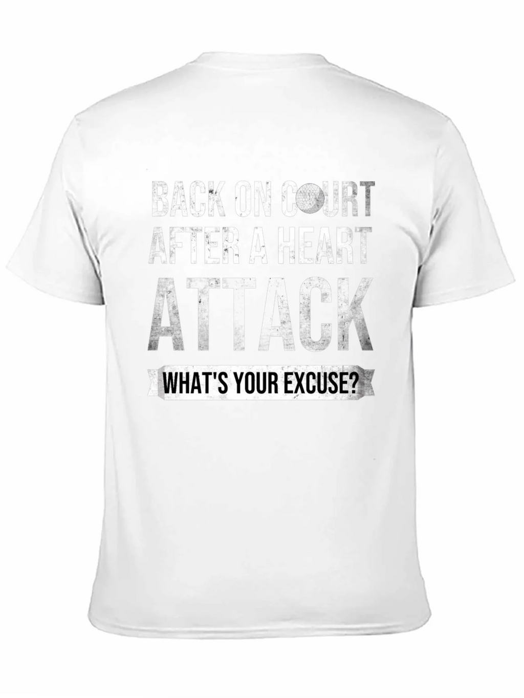 Back on Court Heart Attack T-Shirt