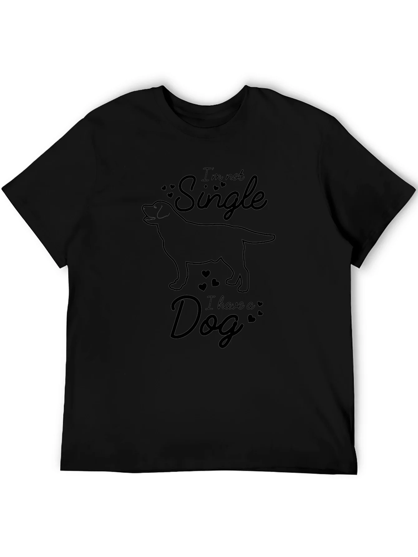 Im Not Single I Have A Dog Graphic Tee