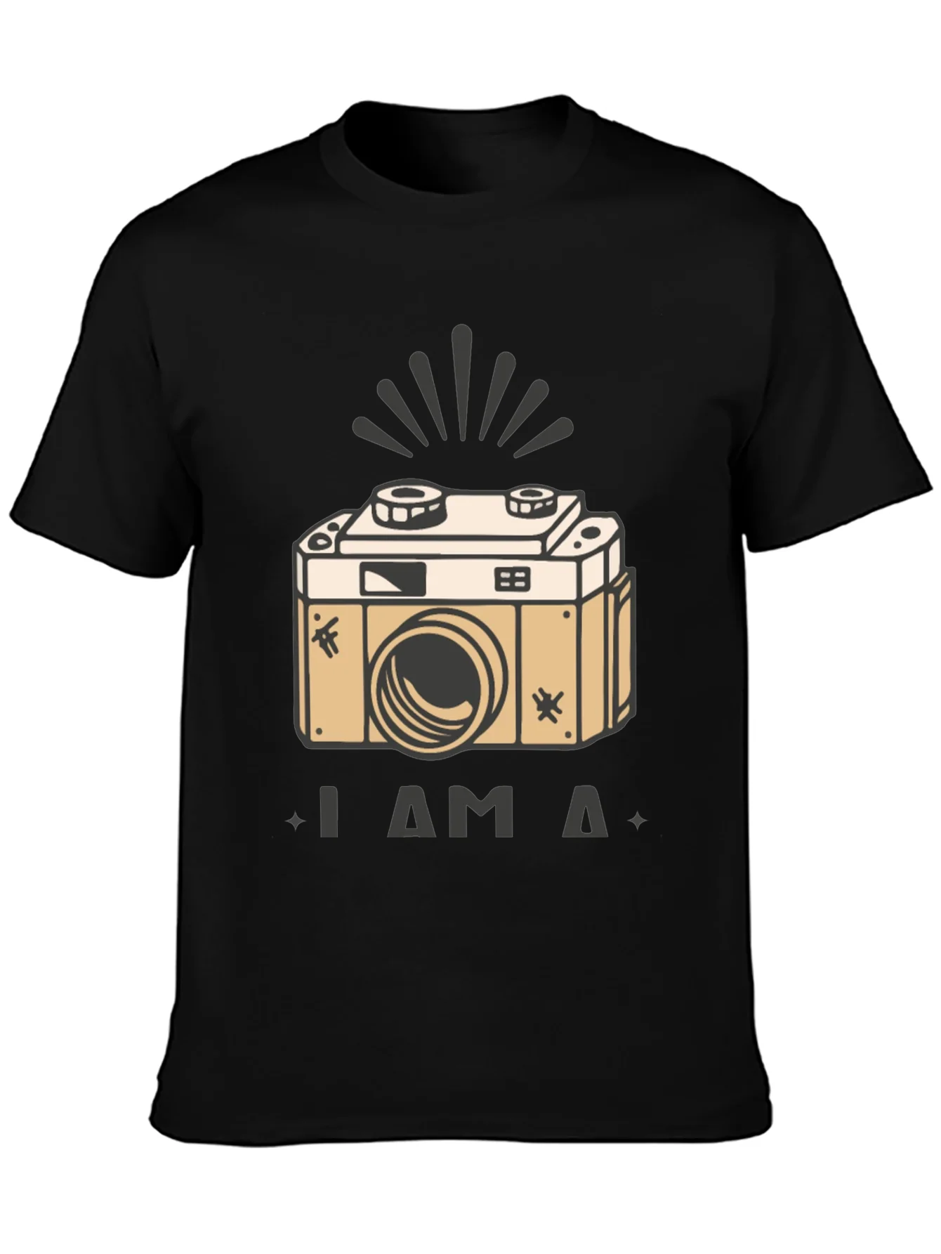 Vintage Camera T-Shirt - I am a Camera