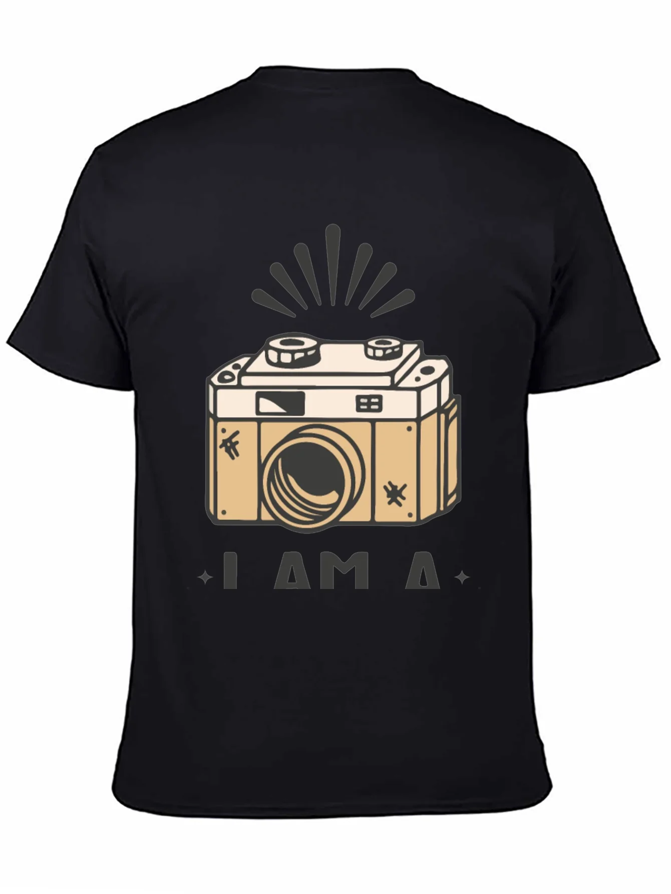 Vintage Camera T-Shirt - I am a Camera