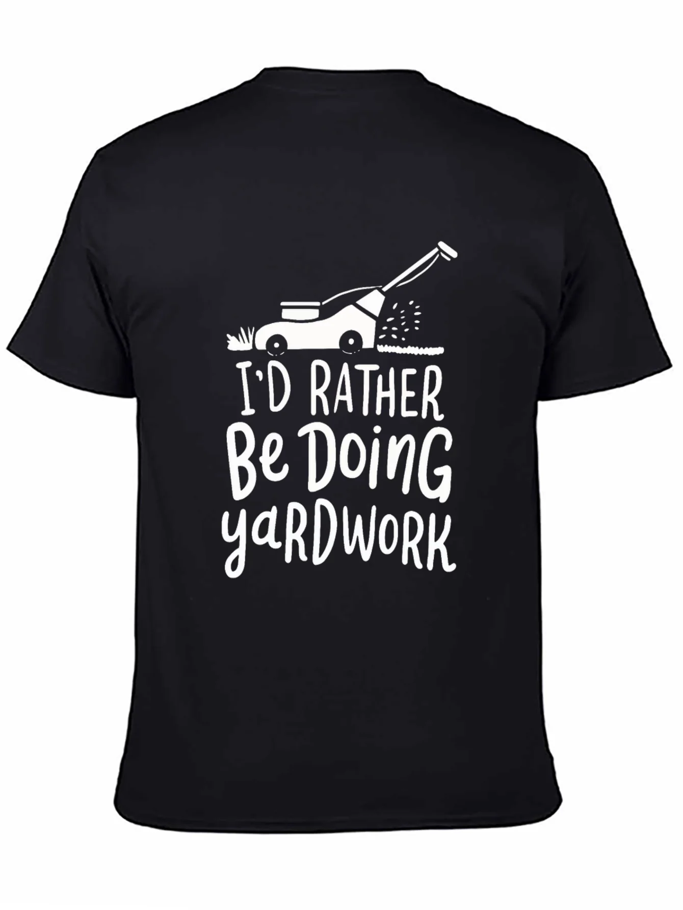 Yardwork Humor T-Shirt - Lawn Mower Graphic Tee