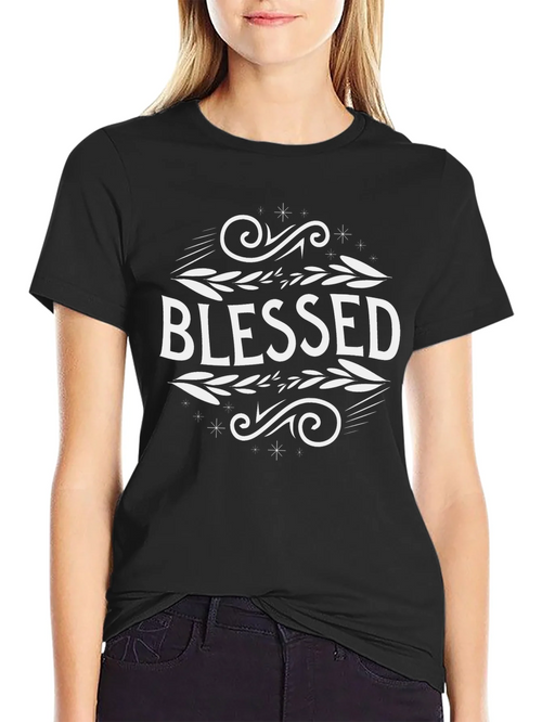 Blessed Graphic Tee - Stylish Comfort
