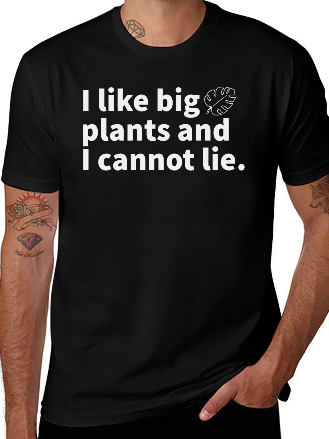 I Like Big Plants T-Shirt - Funny Plant Lover Tee