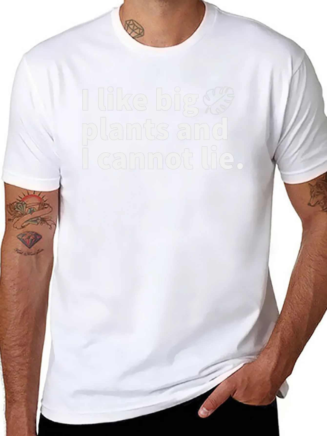 I Like Big Plants T-Shirt - Funny Plant Lover Tee