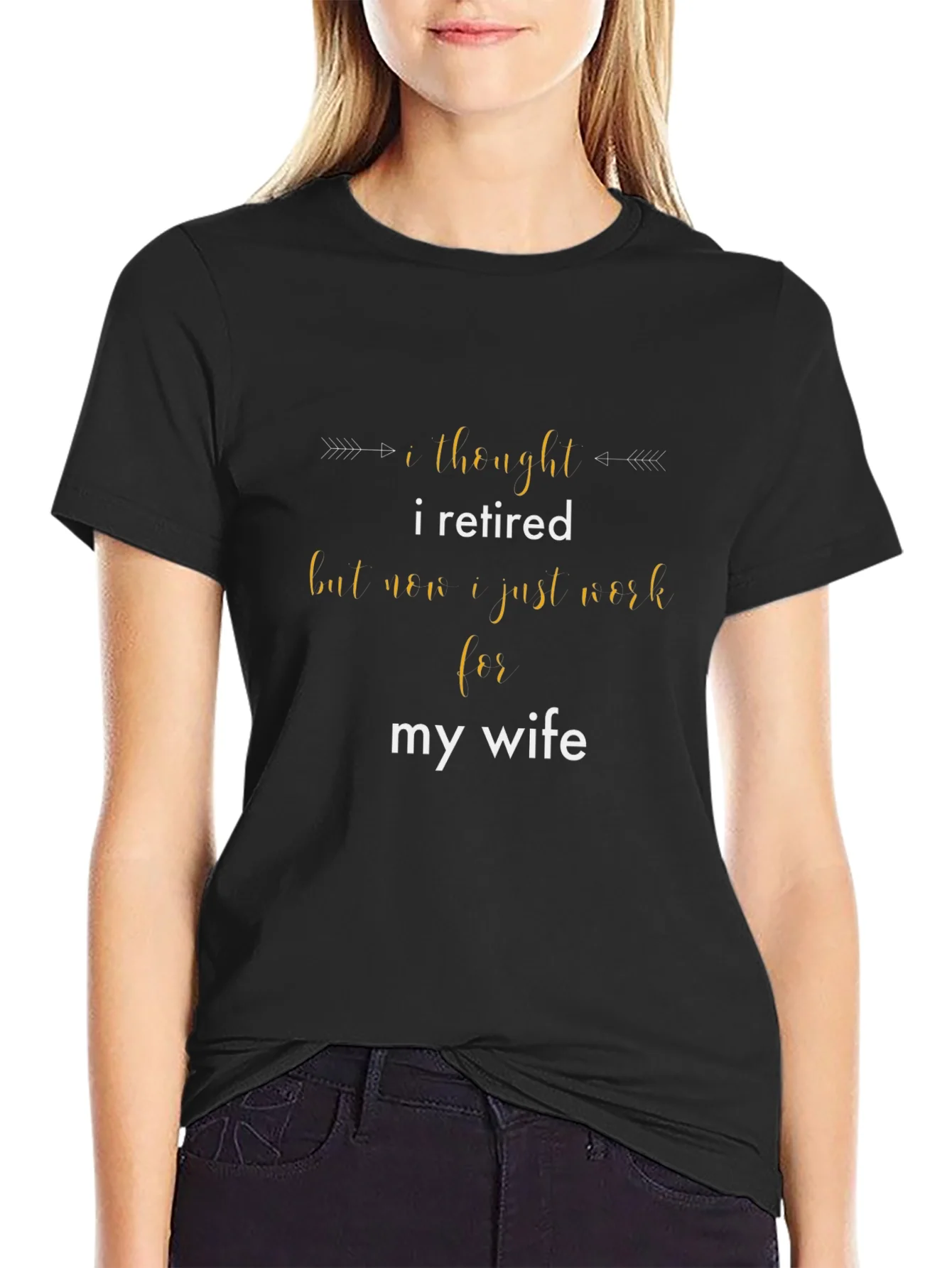 Retired? Funny Mens Graphic T-Shirt