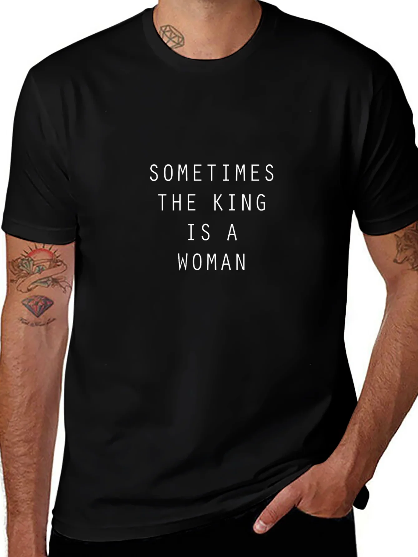 Empowering King Woman Graphic Tee - Unisex