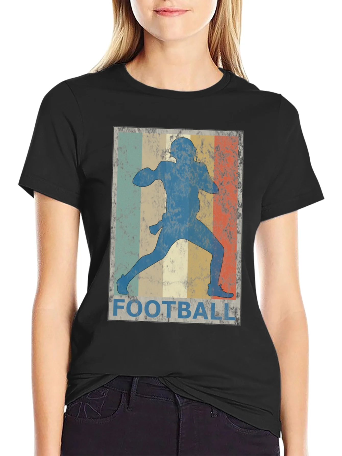 Vintage Football Graphic Tee