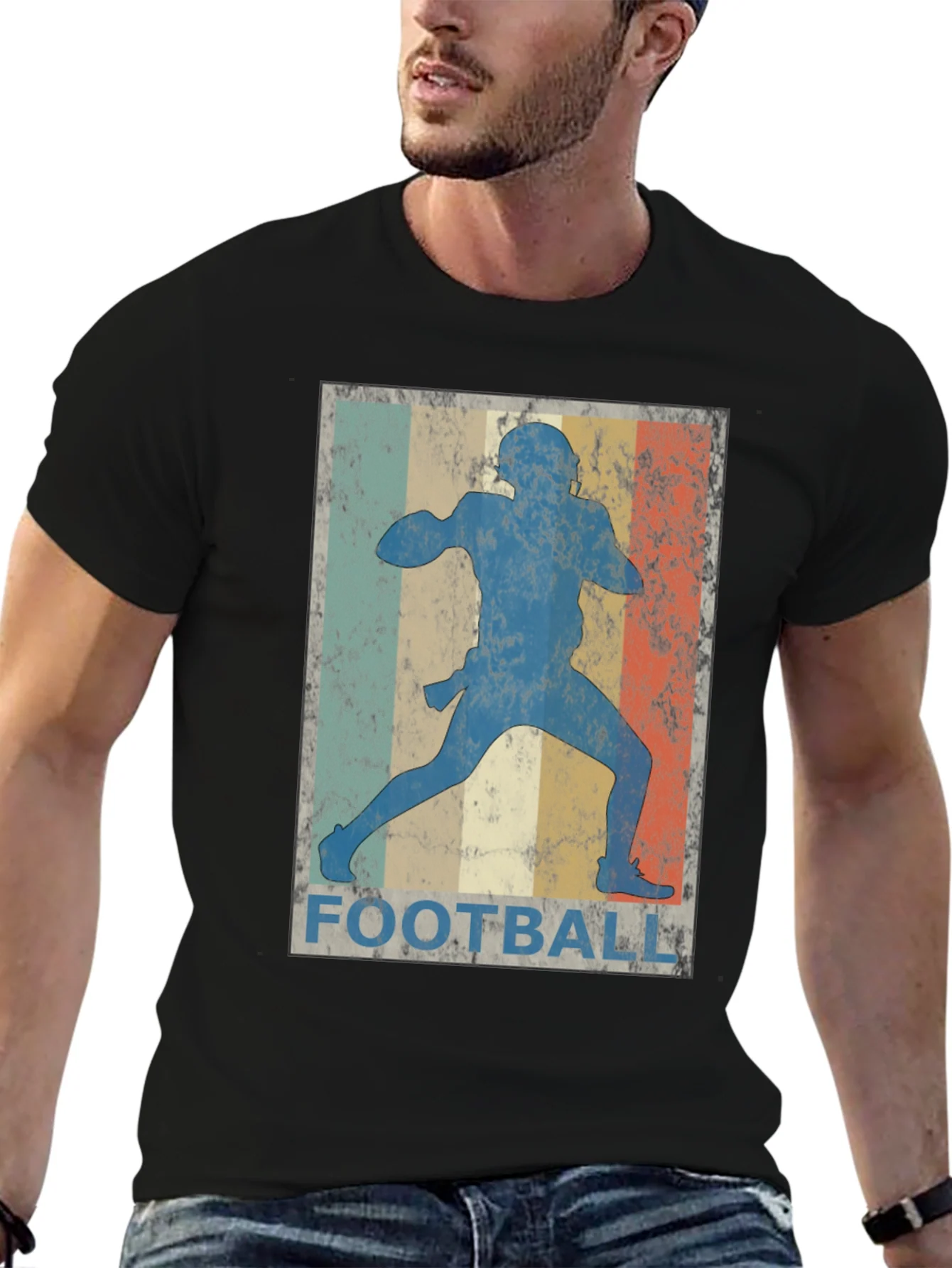 Vintage Football Graphic Tee