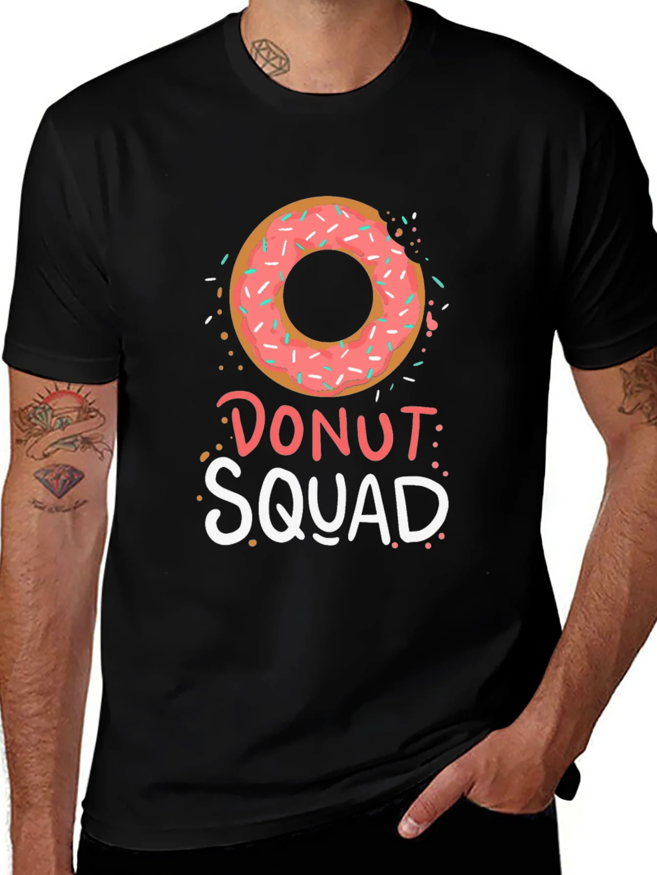 Donut Squad Graphic Tee - Fun & Stylish Donut Lover T-Shirt