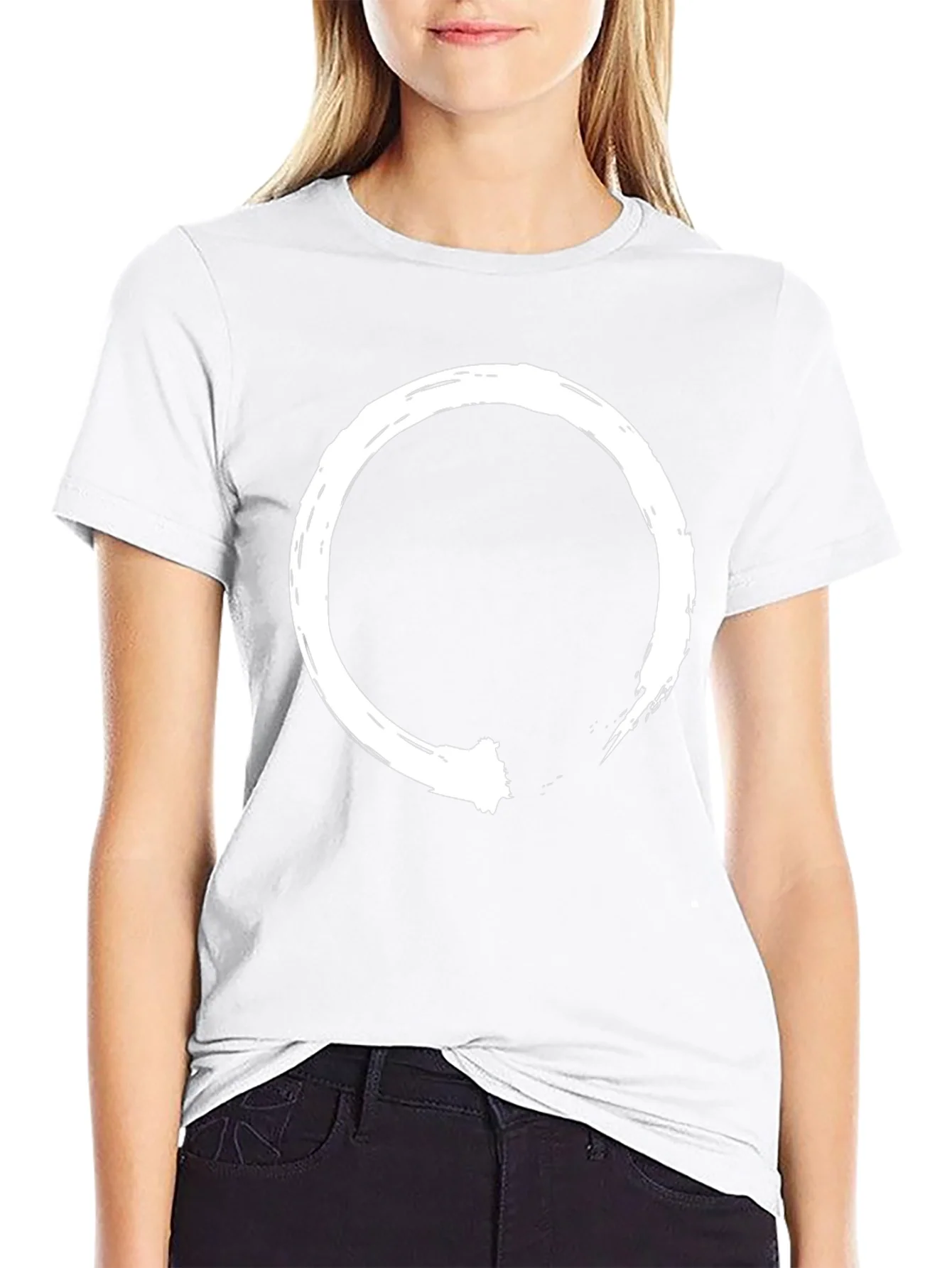 Enso Circle Graphic Black T-Shirt